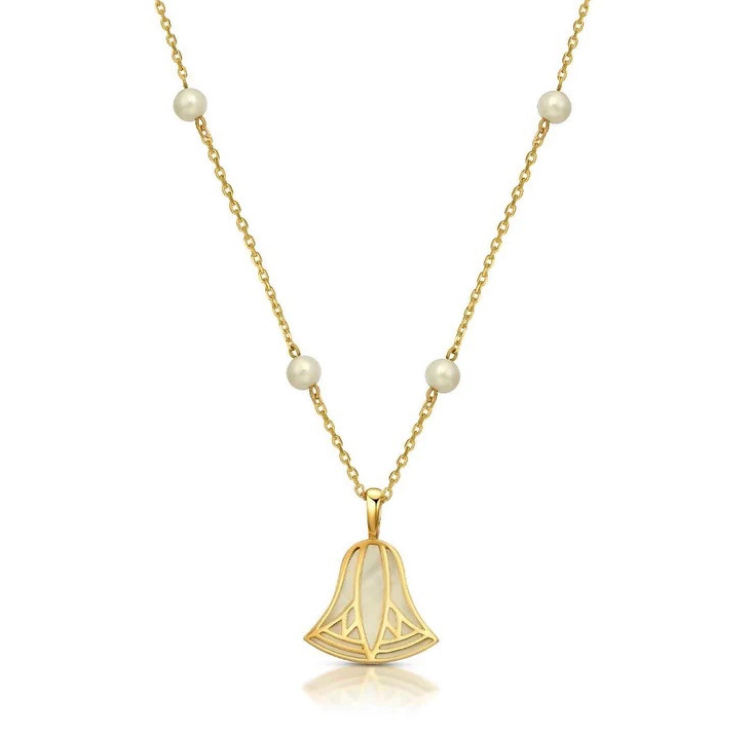 00 - Pearl Lotus Necklace