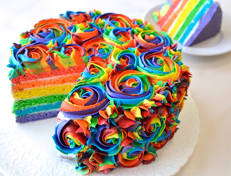 Rainbow cake (4335971434590)