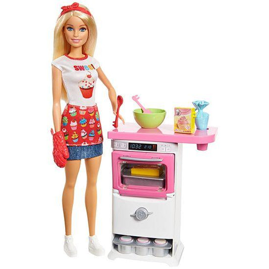 Bambola Barbie Cuoco di Panetteria e Playset